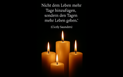 „Nicht dem Leben mehr Tage hinzufügen, sondern den Tagen mehr Leben geben.“
