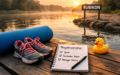 Gute Vorsätze und der Rubikon: Warum wir oft am Ufer stehen bleiben