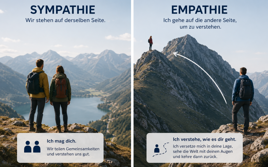 Sympathie oder Empathie: Gibt es einen Unterschied?